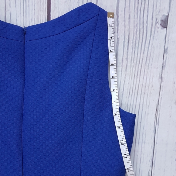 Tahari Arthur S Levine Blue Dress - Picture 5 of 10